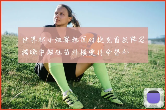 世界杯小组赛韩国对捷克首发阵容揭晓中超独苗朴镇燮待命替补